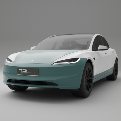 Model 3 “Highland” Ultimate Kit – Großes Lackschutzfolienset PPF für alle exponierten Bauteile