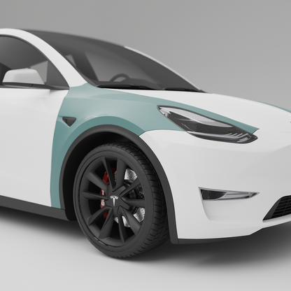 Model Y Lackschutzfolie PPF für die Kotflügel