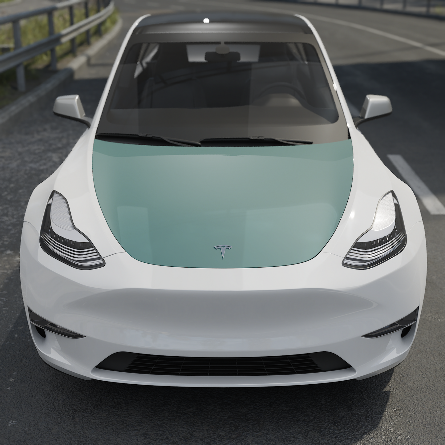 Model Y Lackschutzfolie PPF für die Motorhaube