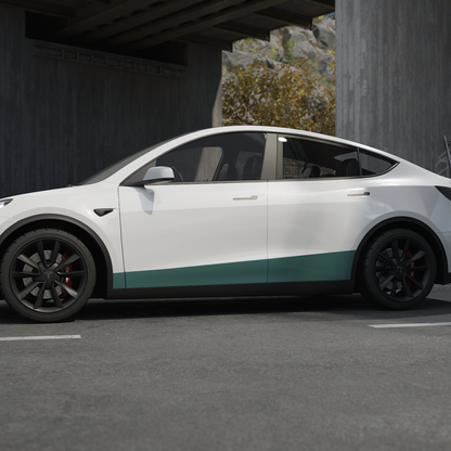 Model Y Sidekit large – Lackschutzfolie PPF für den unteren Türbereich