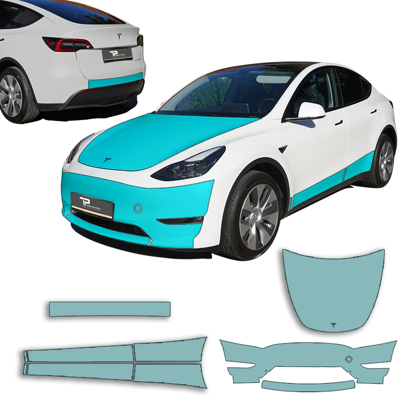 Tesla Model 3 / Y DIY Paint Protection Film (PPF) Kit for High Wear Areas